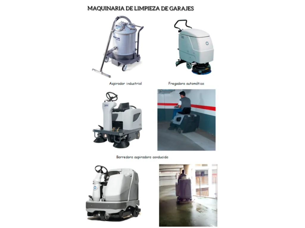 Máquinas de limpieza en Salamanca